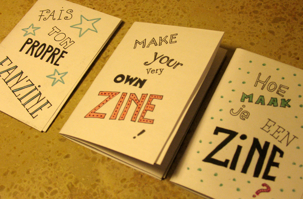 make your own zine