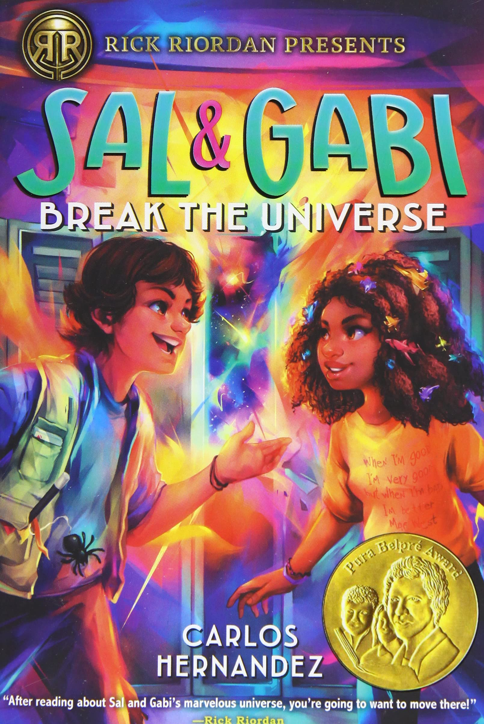 book cover of sal & gabi break the universe
