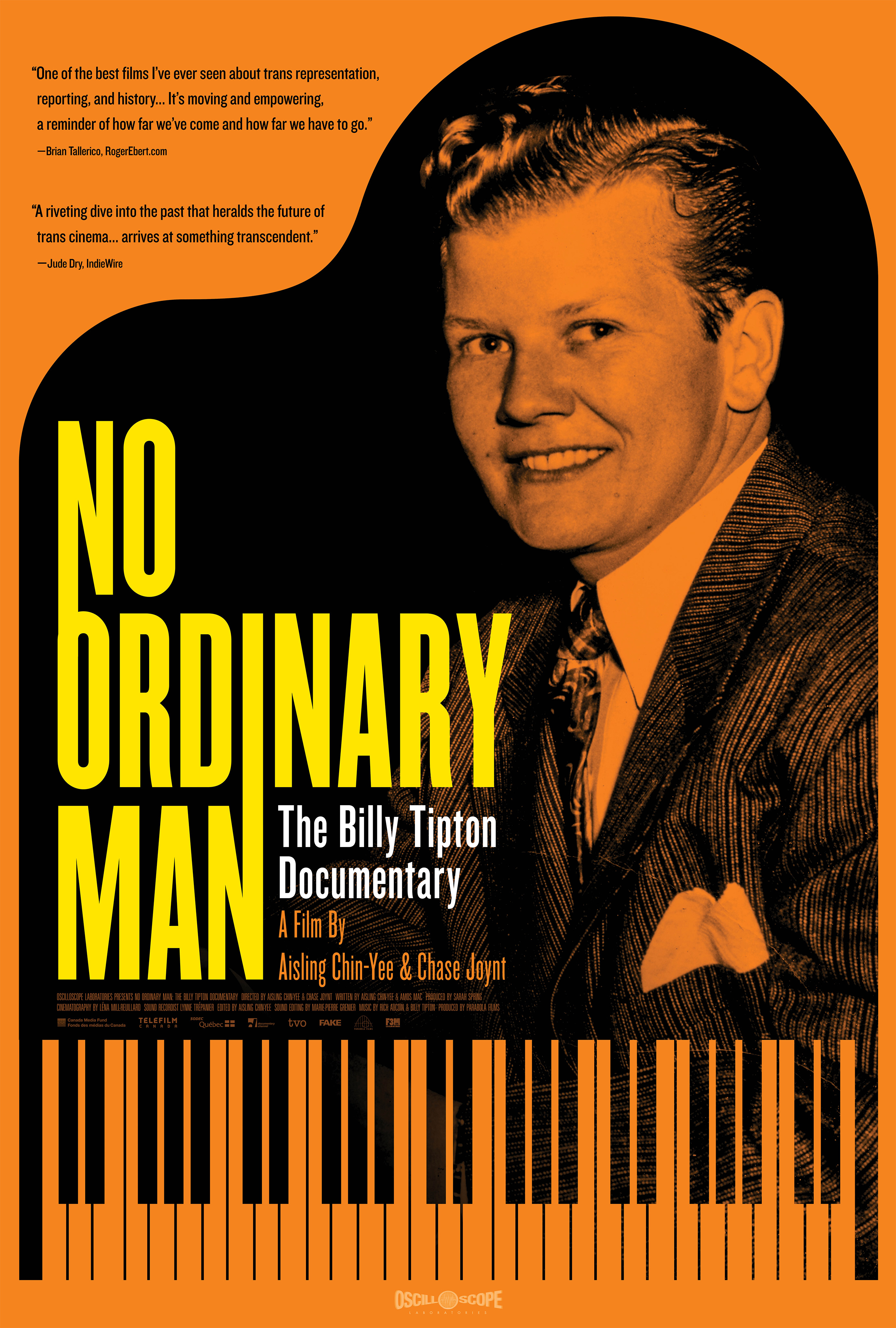 Awesomely Fab Movie Night at TCPL: with image of poster for the documentary No Ordinary Man