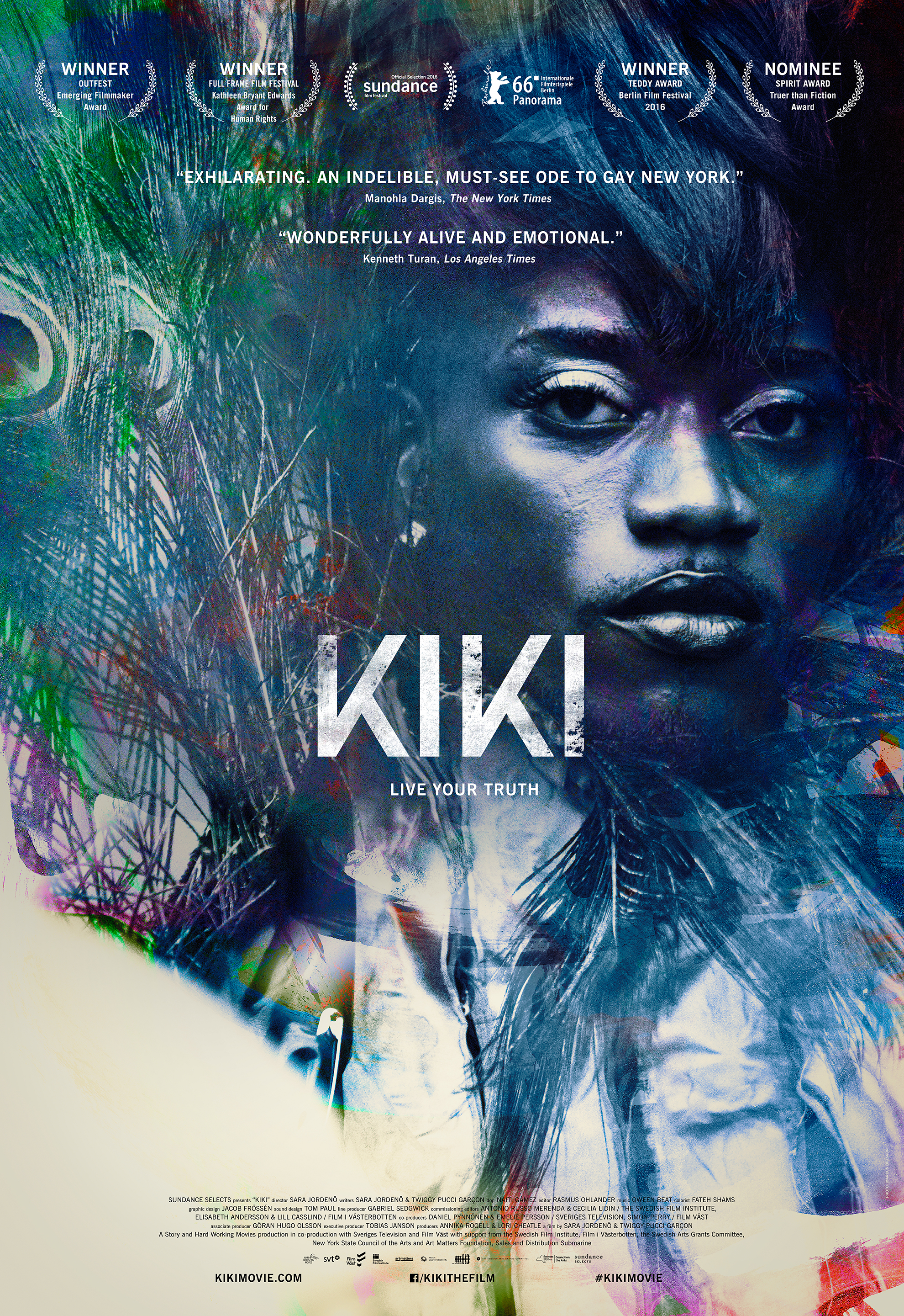 slide for Awesomely Fab Movie Night at TCPL: featuring an image from the poster for Kiki