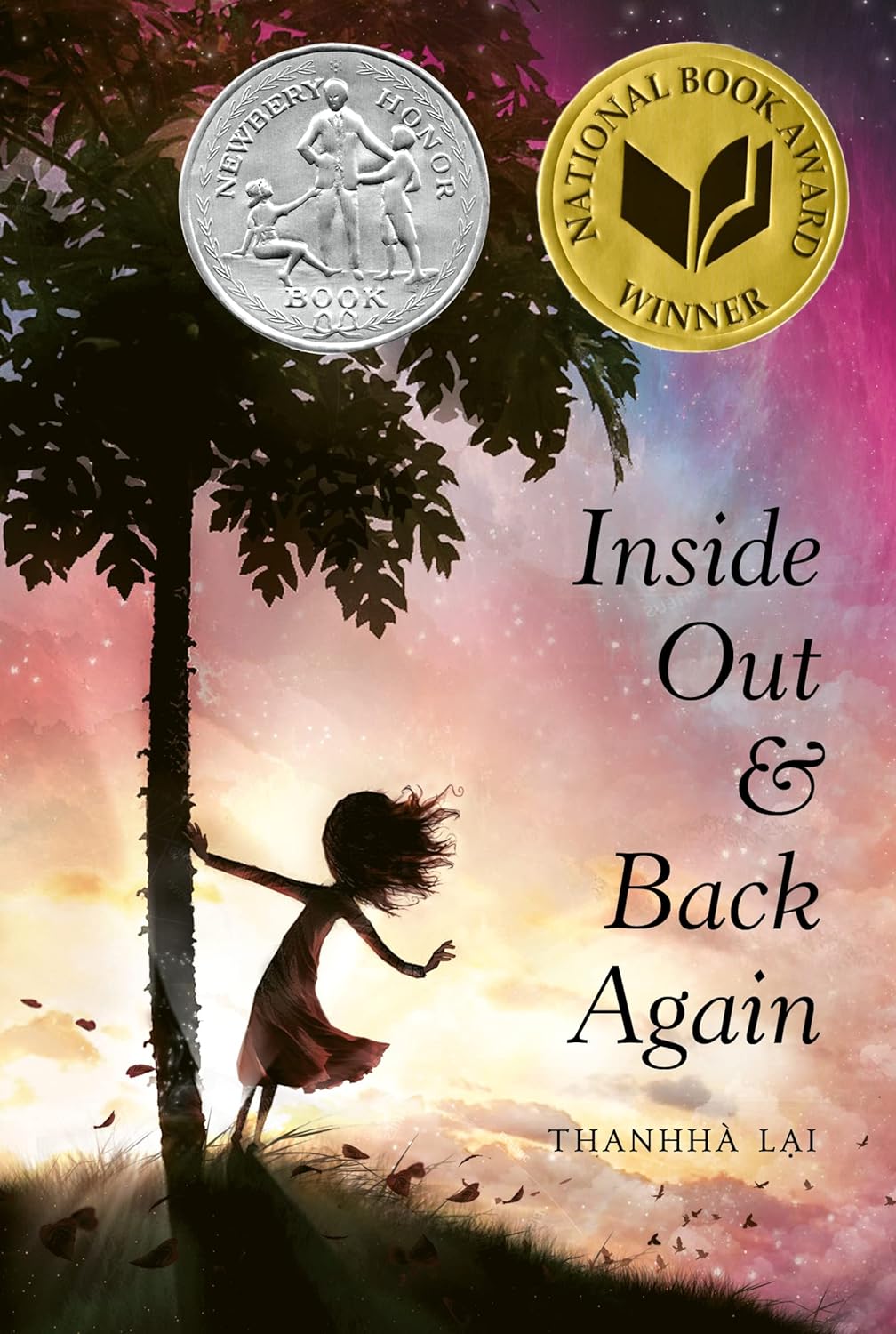 Cover of Inside Out and Back Again by Thannha Lai