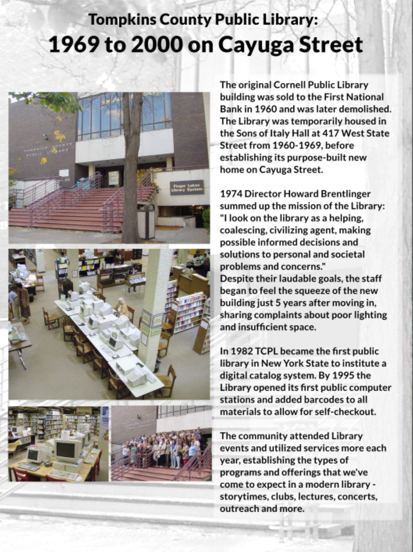 Image of TCPL on Cayuga St, 1969 to 2000