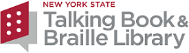 New York State Talking Book and Braille Library Logo New York State Talking Book and Braille Library Logo