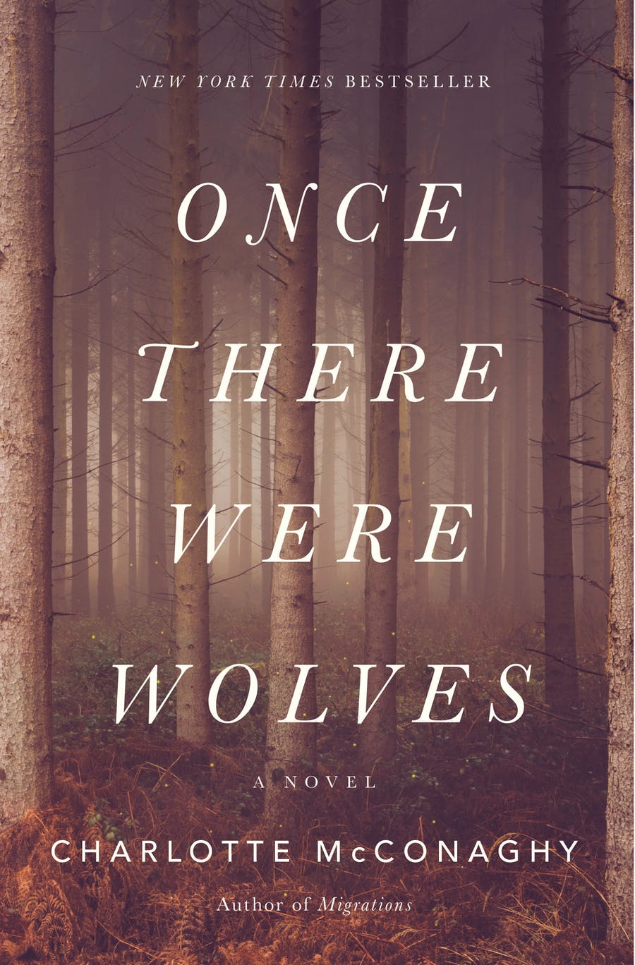 cover art for Once There Were Wolves by Charlotte McConaghy