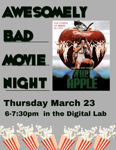 Film showing for awesomely bad movie night