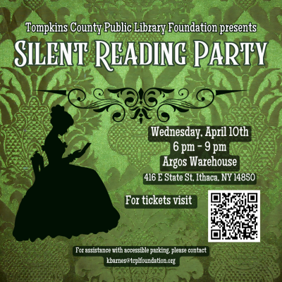 TCPLF Silent Reading Party flyer