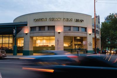 Image of TCPL building at dusk