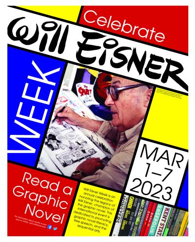 Will Eisner Week flyer 2023