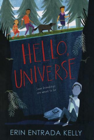 book cover hello universe by Erin Entrada Kelly