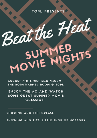 Bring some snacks and enjoy a musical in the nice, cool library!