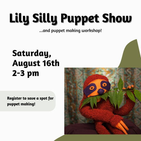 Image of sloth puppet
