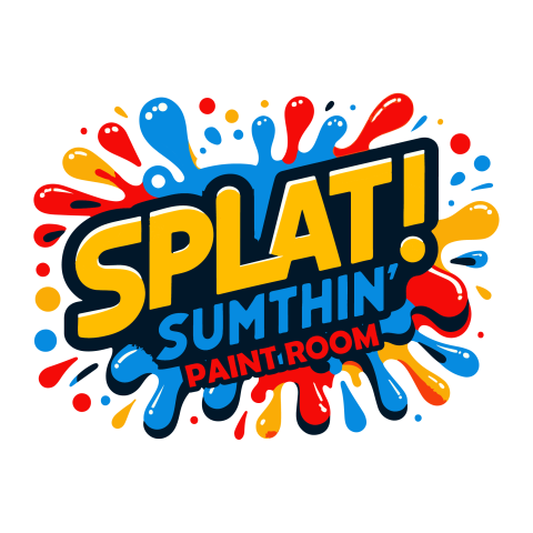 Logo for SPLAT! Sumthin' Paint Party