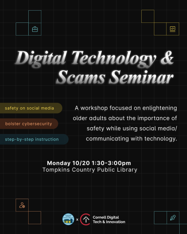 Cornell University technology workshop 10/20