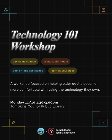 Cornell University technology workshop 11/10