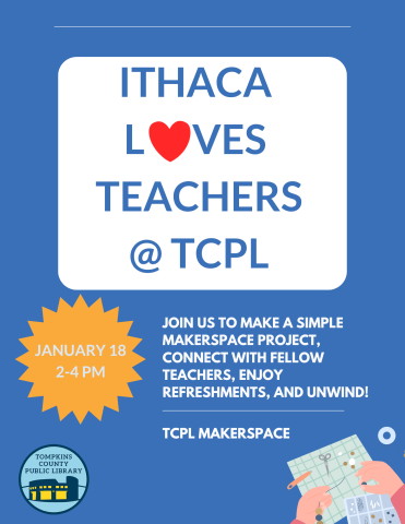 Ithaca Loves Teacher at TCPL