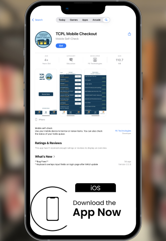 The TCPL Mobile Checkout app in the Apple App Store
