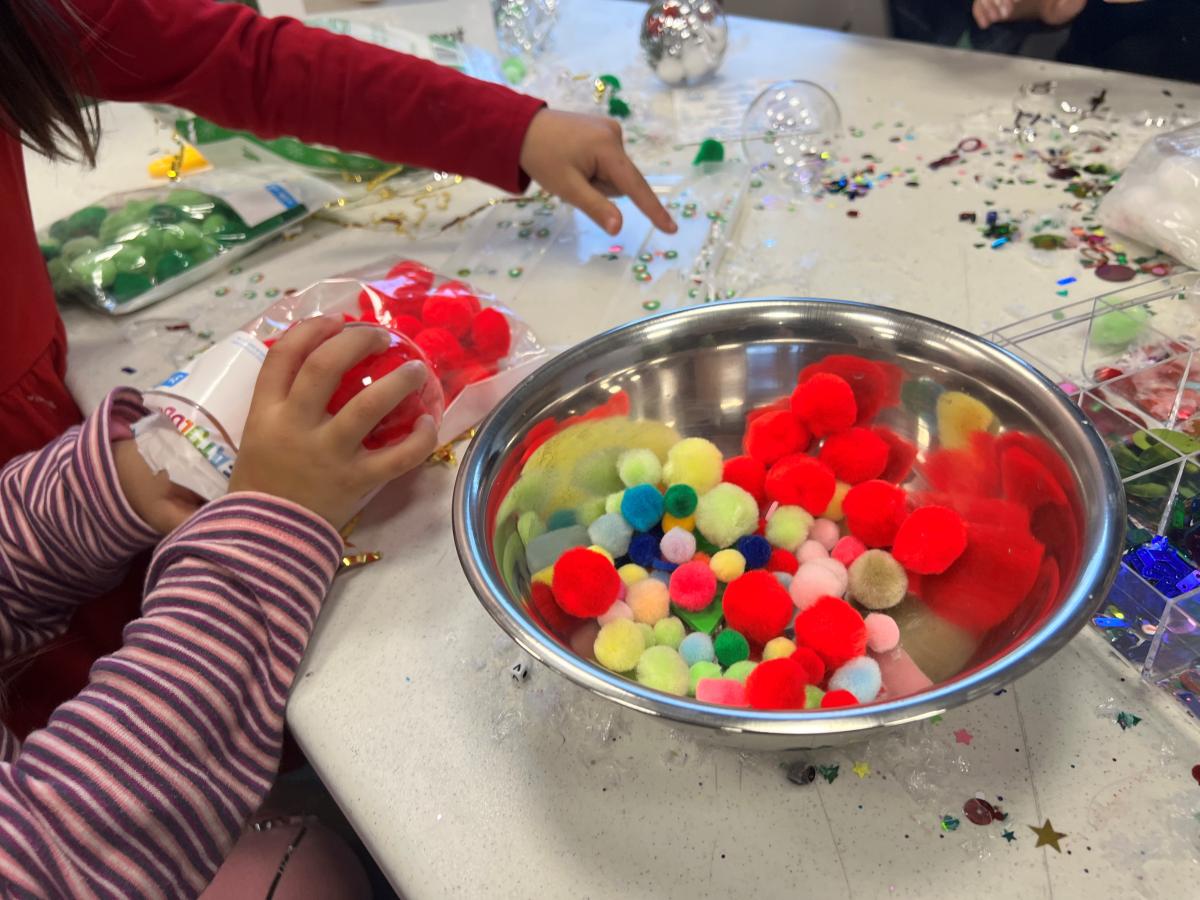 Photograph of craft making supplies