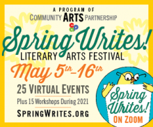 Spring Writes Literary Festival 2021 Banner