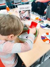 Makerspace kid Makerspace kid